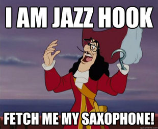 Hipster Captain Hook