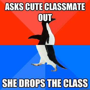 Socially Awesome Awkward Penguin