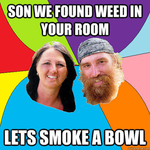 Overly Permissive Hippie Parents