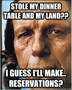 Sad Native American