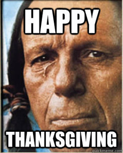 Sad Native American