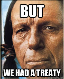 Sad Native American