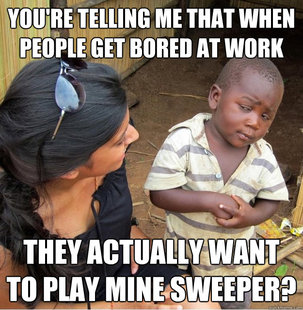 Skeptical Third World Kid