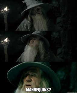 Confused Gandalf