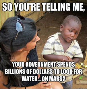 Skeptical Third World Kid