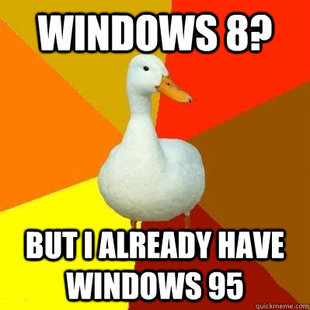 Tech Impaired Duck