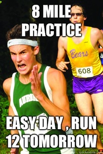 Intense Cross Country Kid