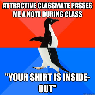 Socially Awesome Awkward Penguin