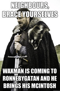Winter is coming
