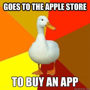Tech Impaired Duck