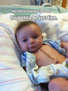 Ridiculously Goodlooking Surgery Baby