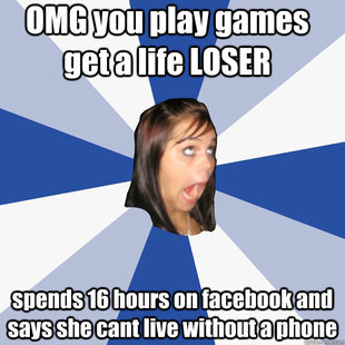 Annoying Facebook Girl
