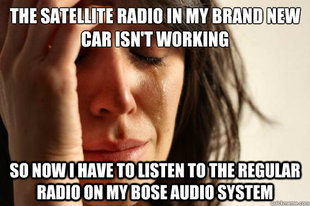 First World Problems