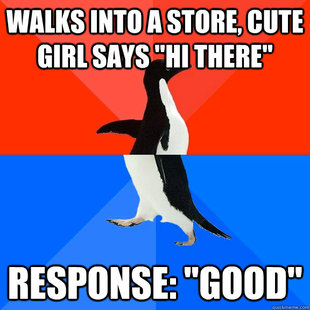 Socially Awesome Awkward Penguin