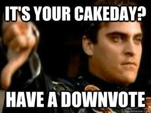 Downvoting Roman