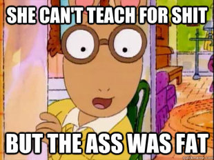 Arthur Sees A Fat Ass