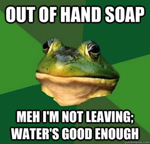 Foul Frog In A Relationship
