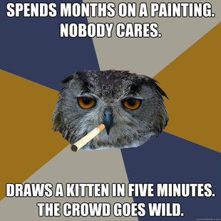 Art Student Owl
