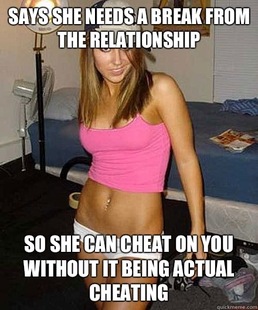 Scumbag girl