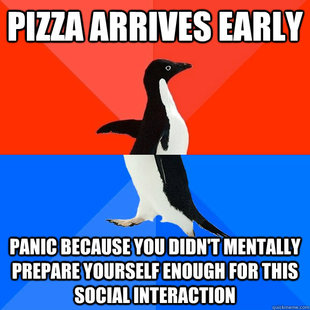 Socially Awesome Awkward Penguin