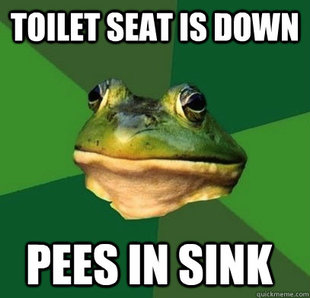 Foul Frog In A Relationship