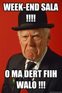 Pissed old guy