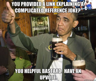 Upvoting Obama