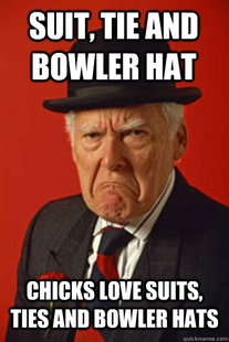 Pissed old guy