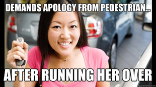 Female Asian Driver
