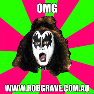 Shocked Gene Simmons