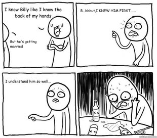 Overconfident Alcoholic Depression Guy