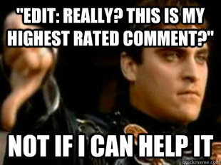 Downvoting Roman