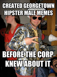 Georgetown Hipster Male
