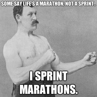 overly manly man