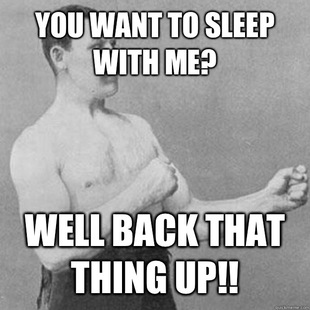 overly manly man