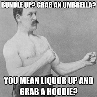 overly manly man