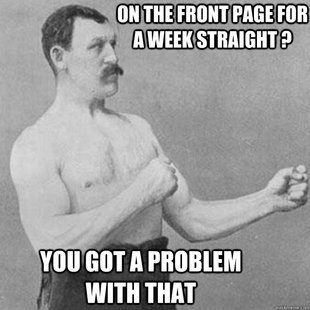 overly manly man