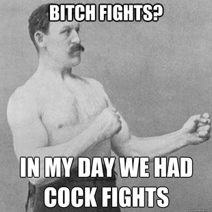 overly manly man