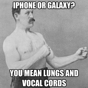 overly manly man