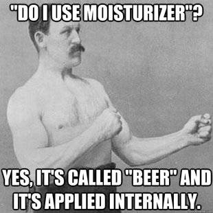 overly manly man