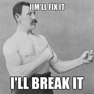 overly manly man