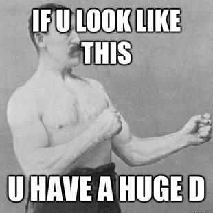 overly manly man