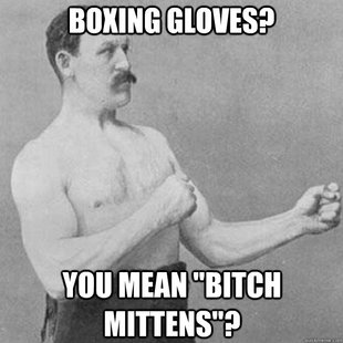 overly manly man