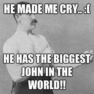 overly manly man