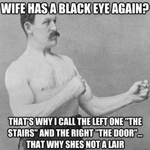 overly manly man