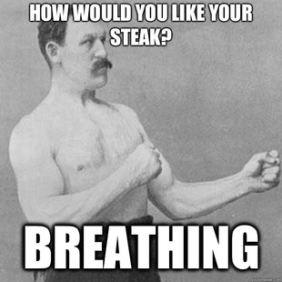 overly manly man