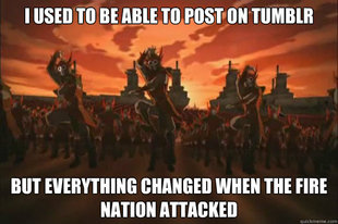 When the fire nation attacked