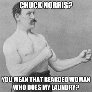 overly manly man