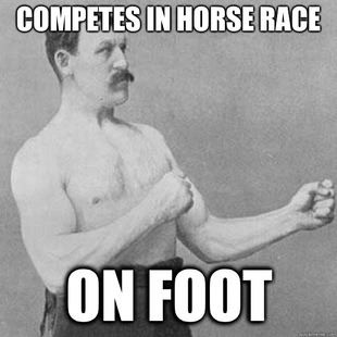 overly manly man