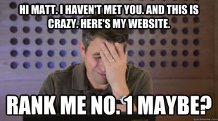 Facepalm Matt Cutts